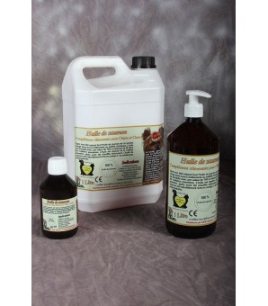 Huile de saumon sauvage 1 litre pour chien et chat