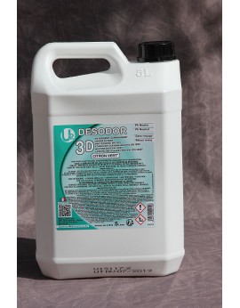 Desodor 3D Détergent Surodorant Désinfectant Citron vert 5 Litres