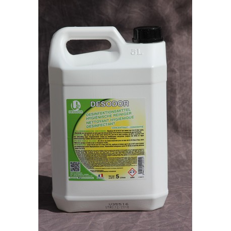 Desodor nettoyant hygiénique desinfectant concentré 5 Litres