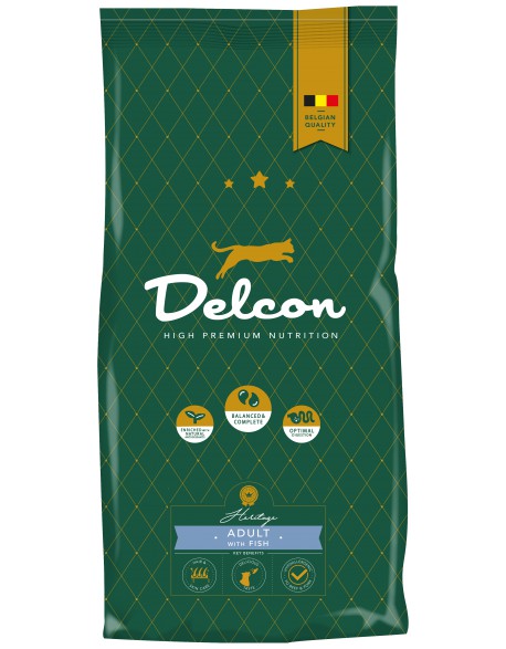 Croquettes pour chat au poisson - DELCON 